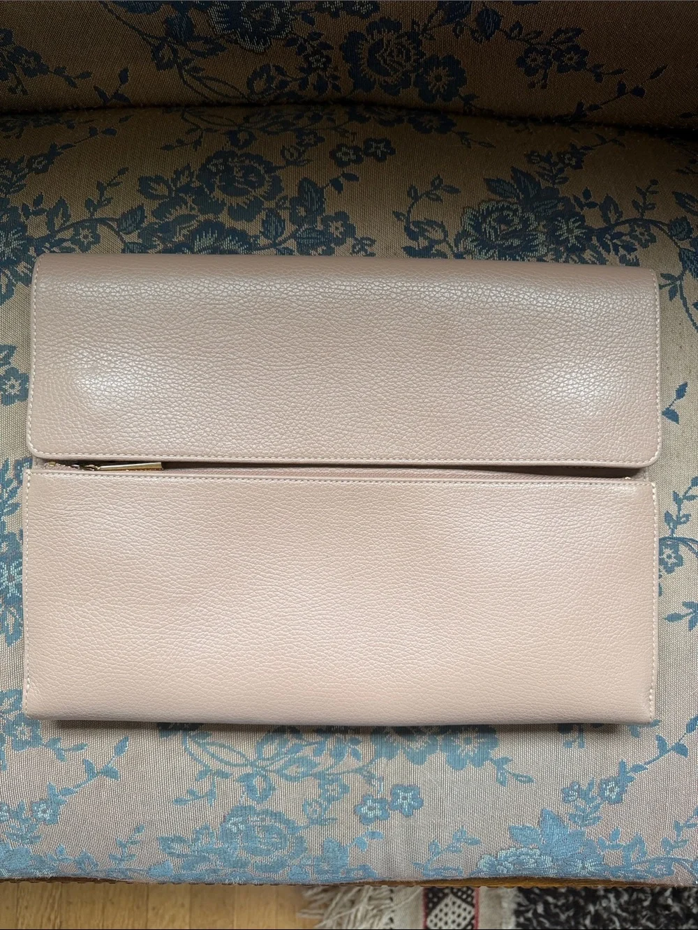 Cuyana Leather Laptop Case 13” in Blush Pink